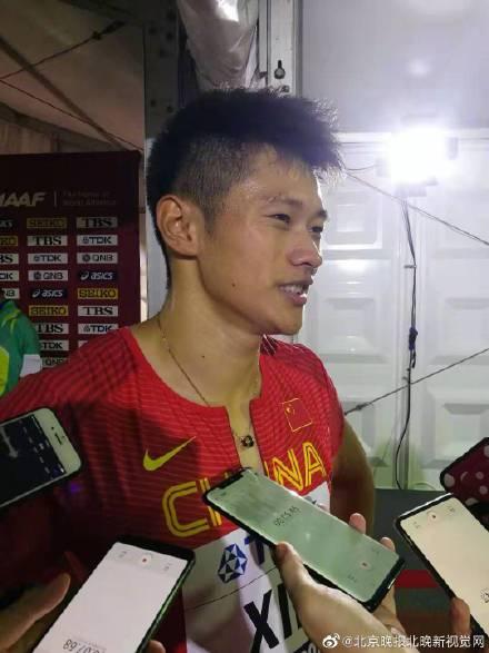 光明网：谢震业 接力预赛受伤，中国田径队确定其不出战决赛
