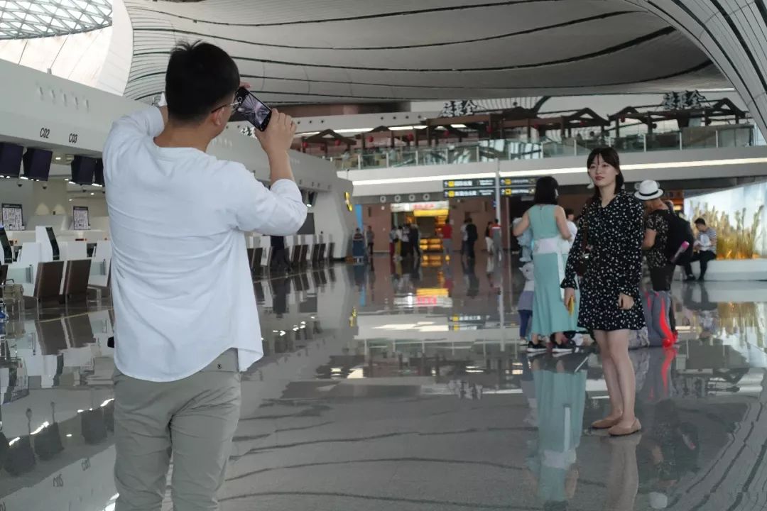 齐鲁网@北京新机场，晋升“人人人人我人人人人”景点