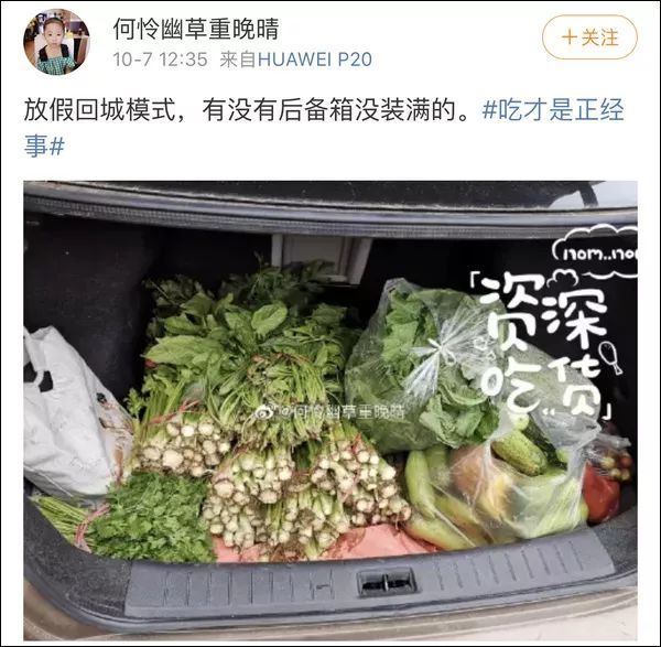 【新闻晨报】上班第一天，网友感叹：能抚慰心灵的唯有父母塞满的后备箱…