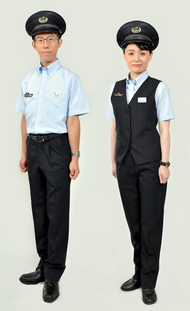 人民网■JR东日本统一男女制服款式取消裙装 明年5月投入使用