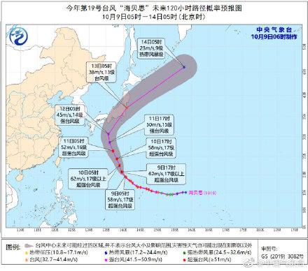 【光明网】“海贝思”仍维持超强台风级 未来两天对我国近海海区无影响