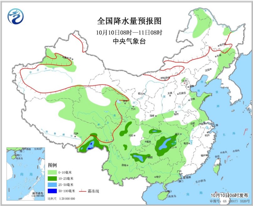 中国气象局：冷空气继续催寒 北方气温未来保持低迷