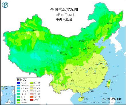 「光明网」中东部大部硬核降温要来了！东北华北气温将大面积创下半年来新低