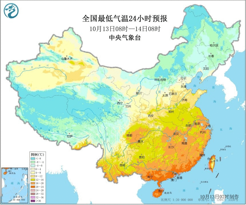 中国气象局■大风降温席卷我国中东部地区 气象专家提示防寒保暖