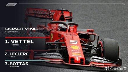 「光明网」F1日本大奖赛排位赛 维特尔夺杆位