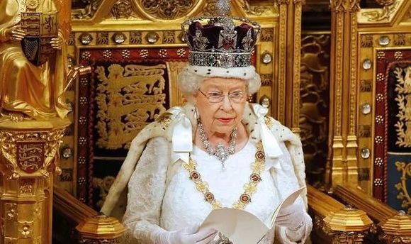 #环球网#女王的演讲。