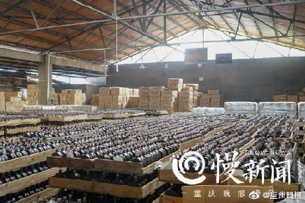 #光明网#100万支名酒酒瓶被销毁 警方集中销毁用了整整5天