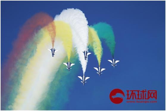 环球网@歼20、运20展翅！空军开放活动中国战鹰上演空中大片