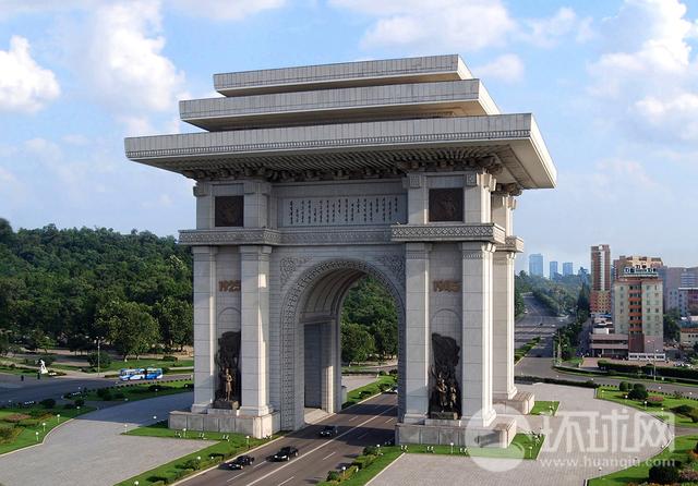 「环球网」高清图片：朝鲜的著名建筑