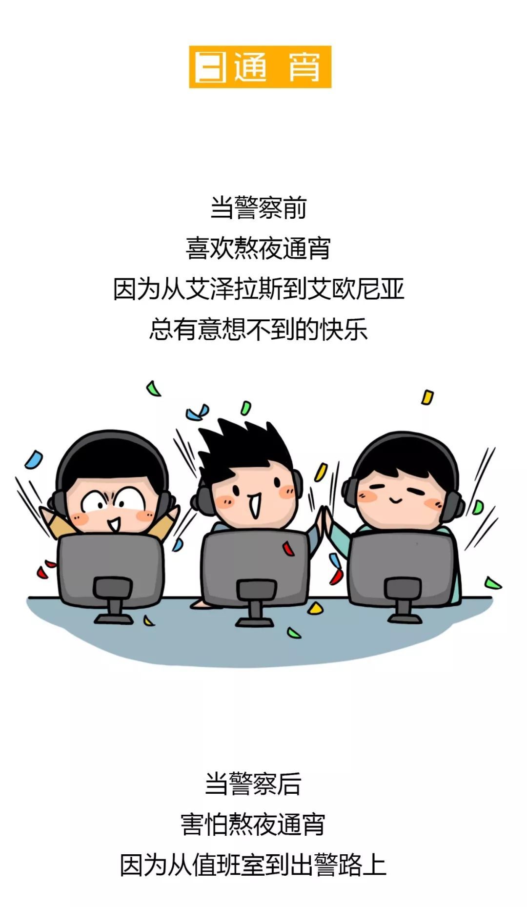 「中国警察网」慎点！当警察前后对比图……太过真实！