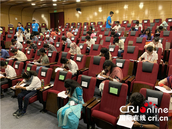 #中央广电总台国际在线#2019孟加拉国语言联赛举办 200学子角逐中文竞赛单元