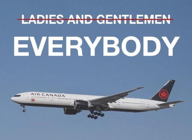 中国日报网@航空公司把“女士们先生们”改成了这个词，被狂吐槽...