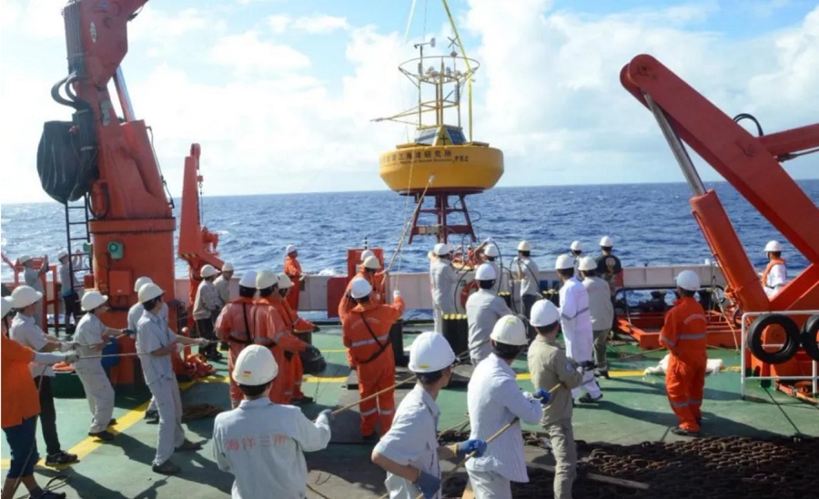 [央视]中国首次在太平洋最“东”海区布放浮标