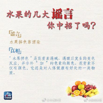 #光明网#关于吃水果，这些谣言不能信