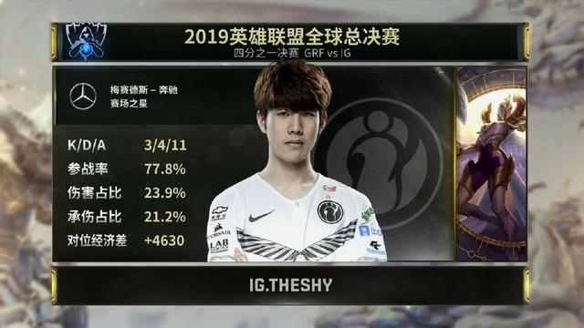 新京报@姜承録将iG送入四强，“抢”五杀向队友道歉