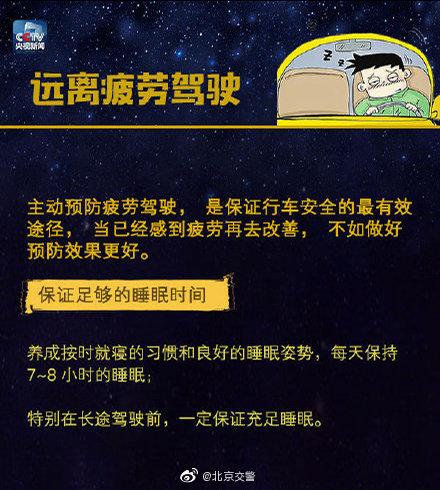 光明网■重要提醒！记住这些小知识，拒绝疲劳驾驶