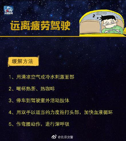 光明网■重要提醒！记住这些小知识，拒绝疲劳驾驶