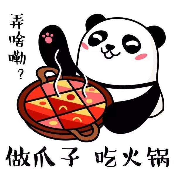 「光明网」国际熊猫日：何以解忧？唯有滚滚表情包