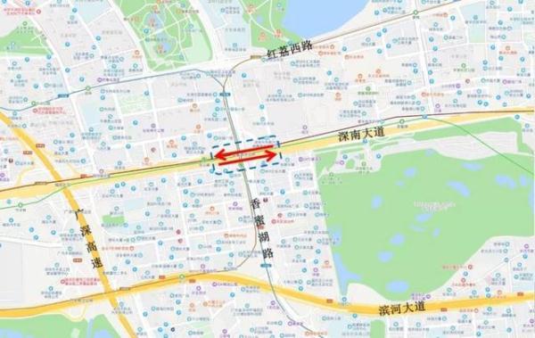 光明网：香蜜湖立交主线今晚开拆！怎么绕行？快看过来