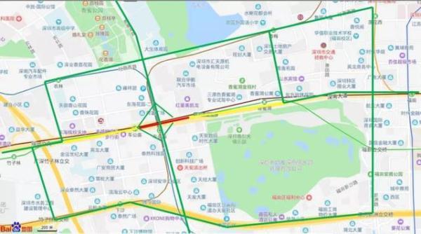 光明网：香蜜湖立交主线今晚开拆！怎么绕行？快看过来