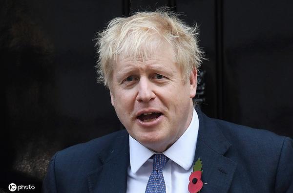 「海外网」欧盟同意英国延迟脱欧 约翰逊心情大好首相府外买花