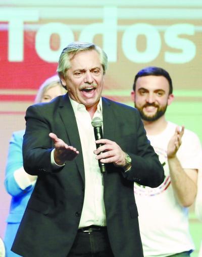 海外网■阿根廷选出新总统 公众期待费尔南德斯再创奇迹