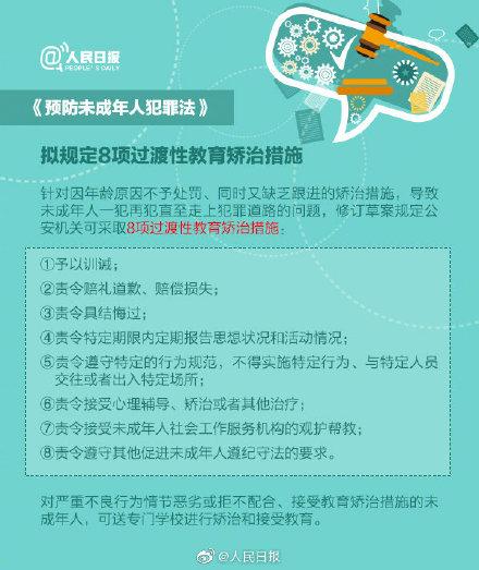 [光明网]预防未成年人犯罪，法律拟规定公安机关采取这些教育矫治措施