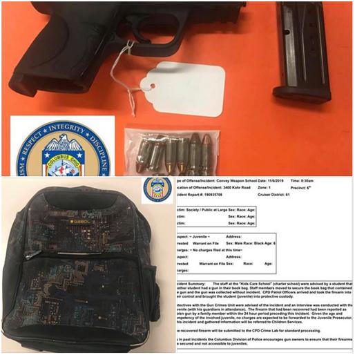 环球网：细思恐极！美国俄州6岁小男孩带上膛手枪进学校……