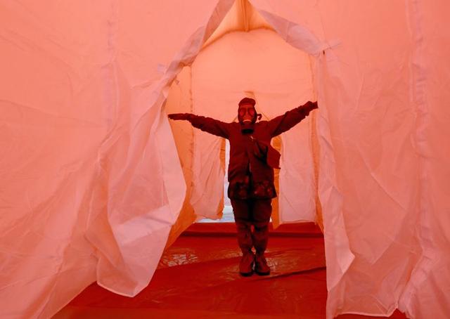 [新京报]空袭后如何自救？安贞街道人防志愿者服务队首训