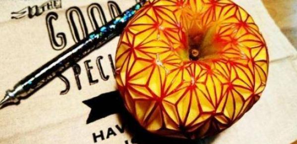 [光明网]日本食物雕刻：让普通的食物变成另外一种样子