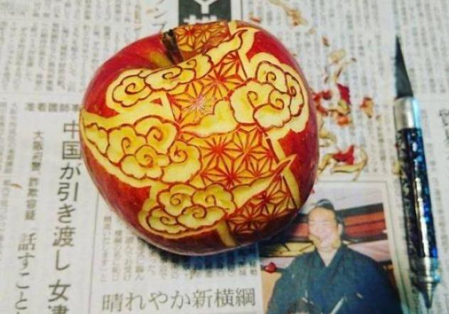 [光明网]日本食物雕刻：让普通的食物变成另外一种样子