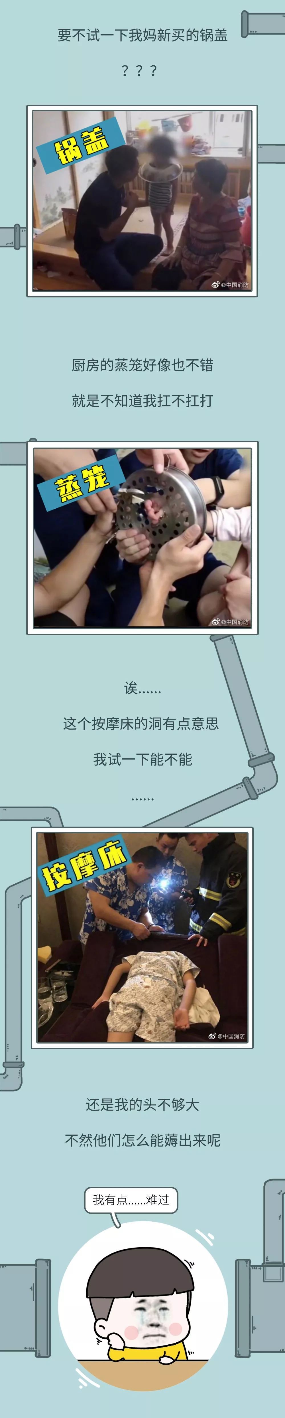 「人民日报」【荐读】逼疯家长的小学生又来了！他们真的能卡在任何地方…