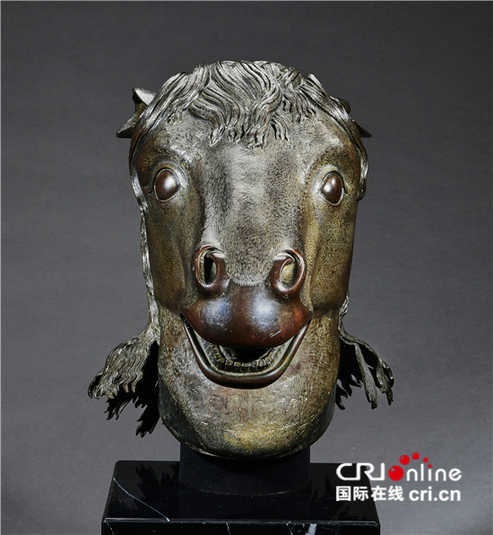 #中央广电总台国际在线#圆明园马首铜像百余年后重回故乡