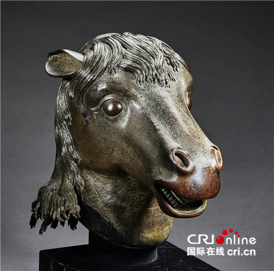 #中央广电总台国际在线#圆明园马首铜像百余年后重回故乡