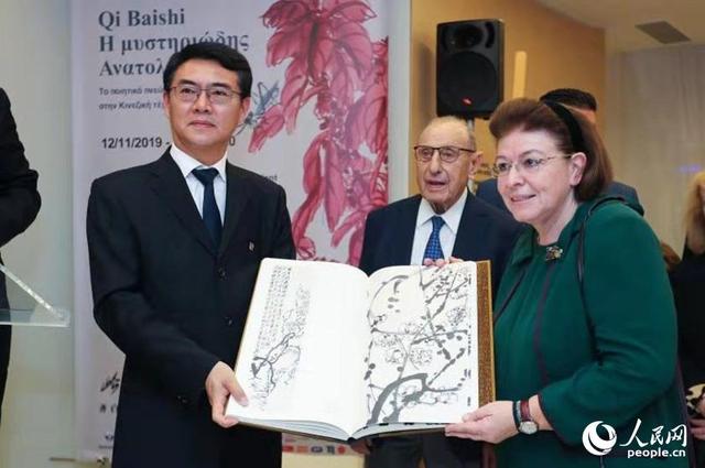 [人民网]“此中真味——齐白石艺术里的中国哲思”展在希腊雅典举行