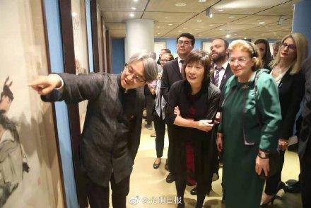 「光明网」齐白石画展在雅典举行