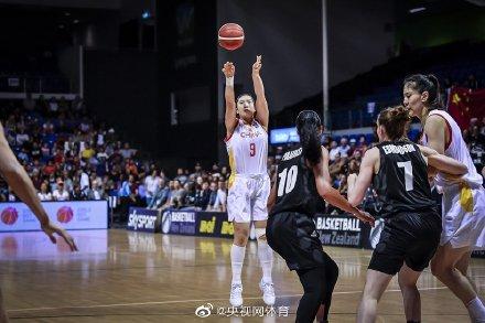 「光明网」中国女篮23分大胜新西兰 掌握出线主动权