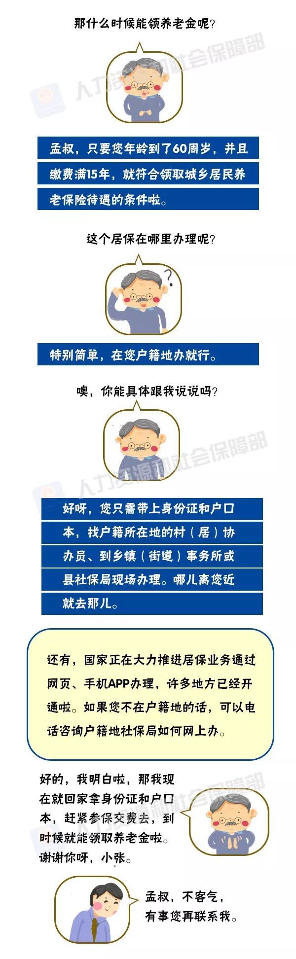 「中国政府网」城乡居民养老保险哪里办，怎么办？一帖给你讲清楚