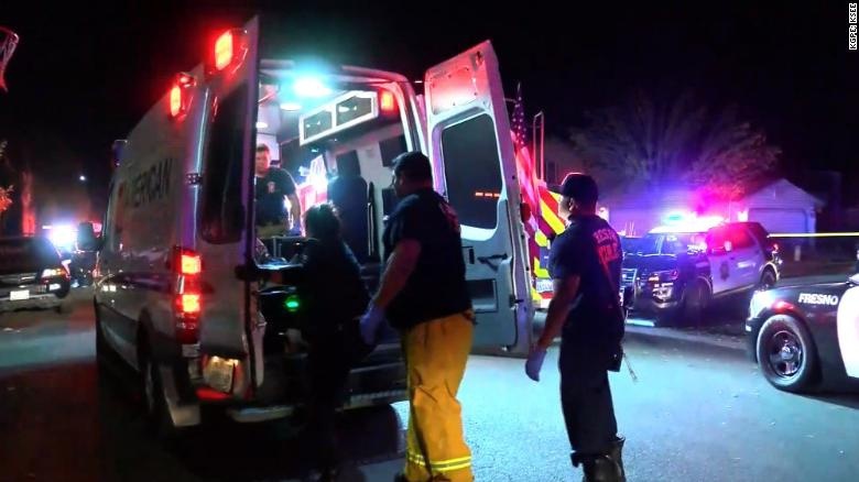 #环球网#美加州一场家庭聚会发生枪击案 造成4死6伤(图)