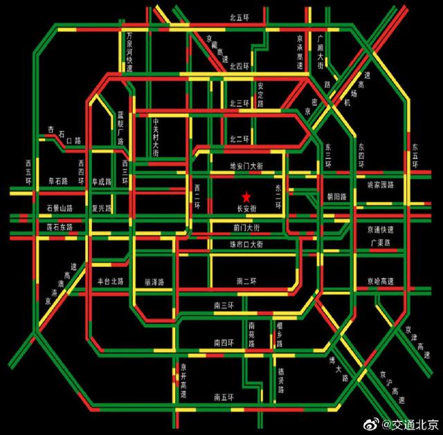 北京周一现早高峰:目前全路网严重拥堵