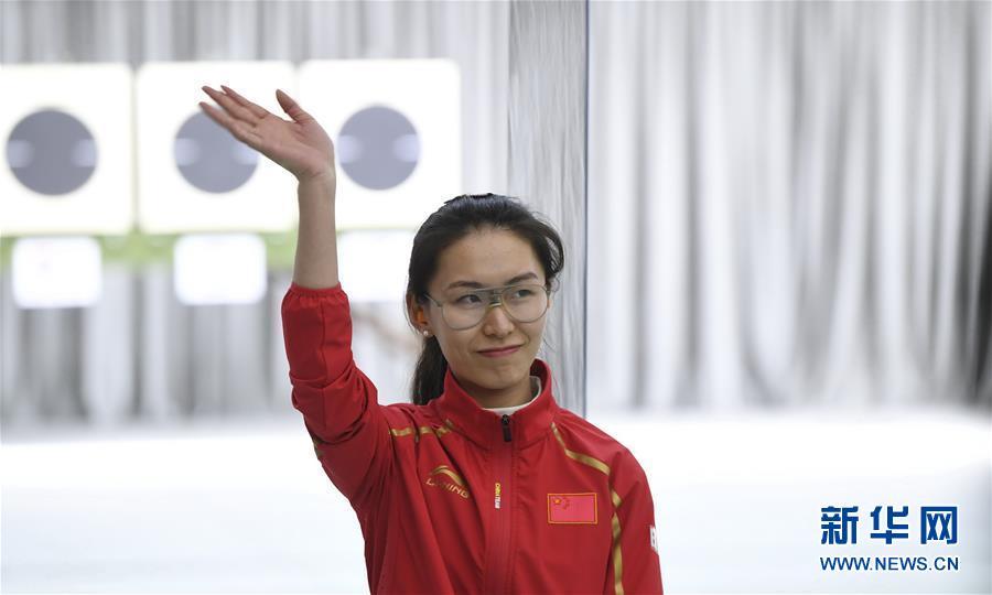 #新华网#射击——2019年国际射联步手枪世界杯总决赛：张靖婧获女子25米手枪冠军