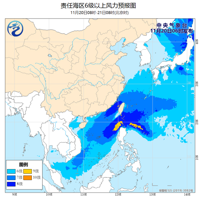 东海南海气象分界线图片