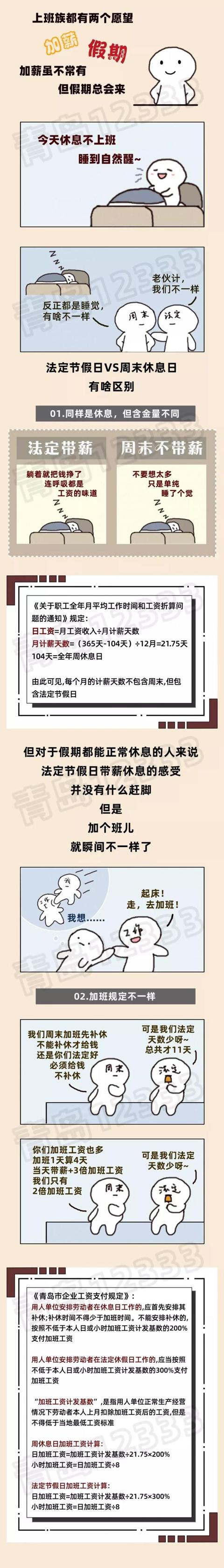 光明网@法定节假日 VS 周末，啥区别？区别大了