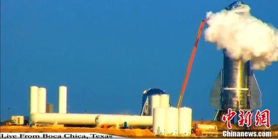 「中青在线」SpaceX“星际飞船”原型压力测试发生爆炸