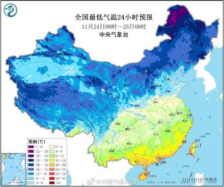光明网@北方多地降温10℃ 南方明迎俯冲式降温