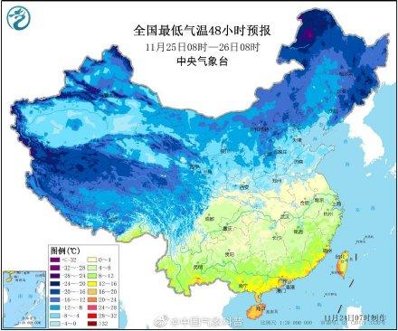 光明网@北方多地降温10℃ 南方明迎俯冲式降温