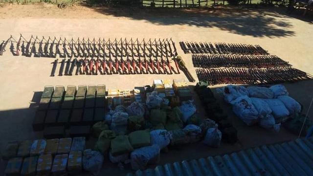 「环球网」高射炮！4万枚子弹！缅军方从民族地方武装缴获武器数量创近十年之最