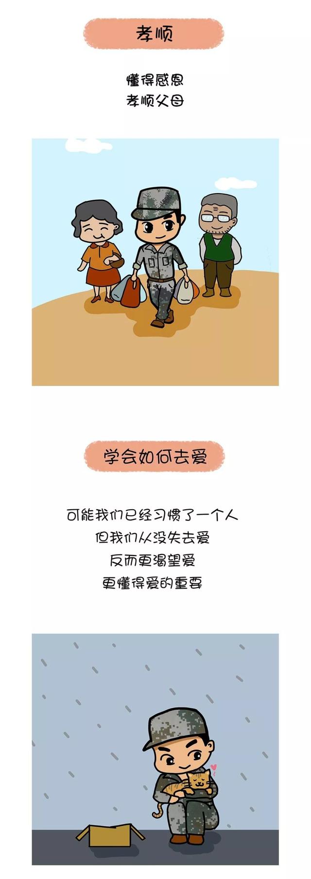 中国军网@漫画｜做到这些，你会成为一个优秀的人