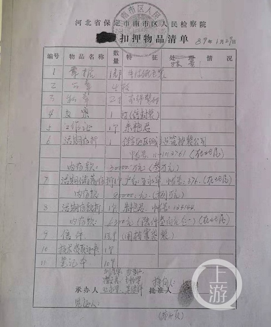 老人受冤申诉30年终获清白20多万扣押财物不见了
