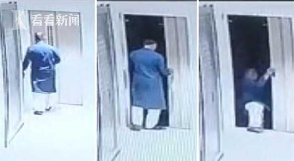 [光明网]男子参加订婚宴遭“吃人”电梯吞亡 坠楼瞬间曝光